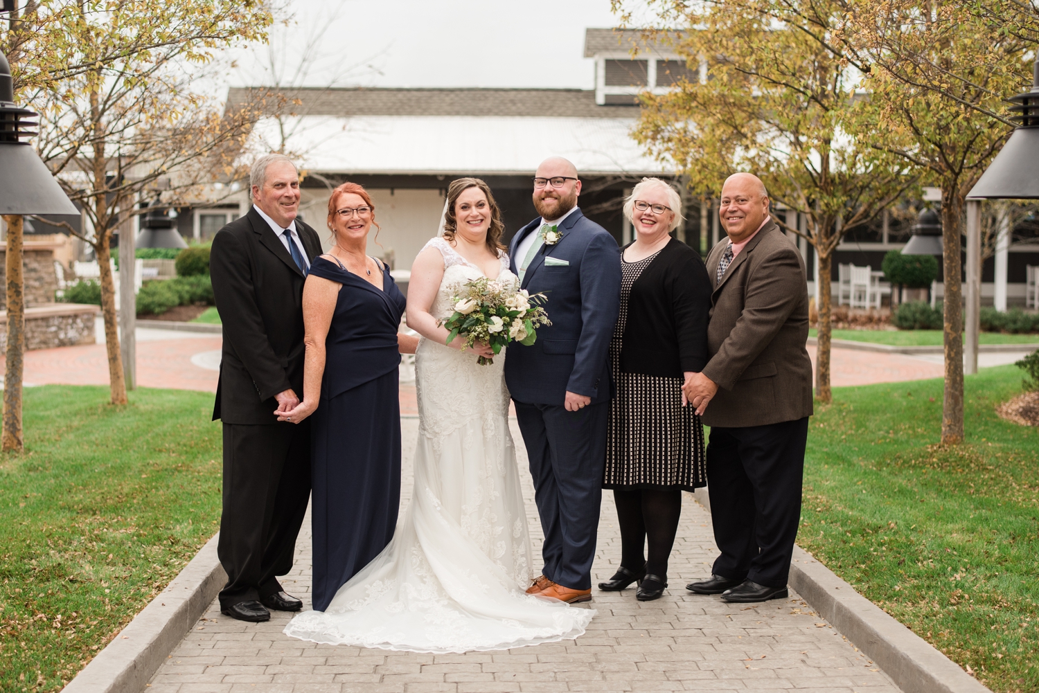 The Inn at the Beach Club micro wedding family photos