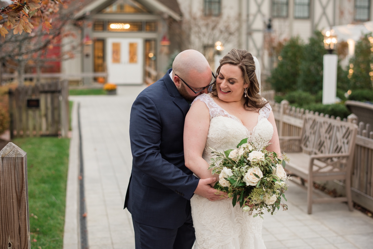 Eastern Shore Chesapeake Bay Beach Club micro wedding couple portraits