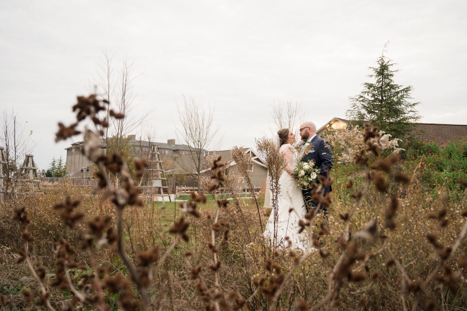 Eastern Shore micro wedding couple portraits