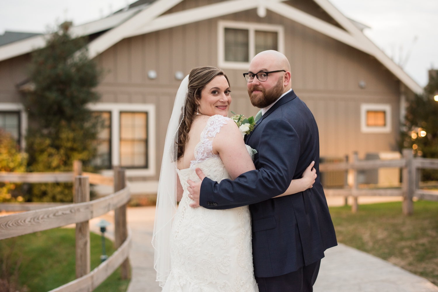 Eastern Shore micro wedding couple portraits