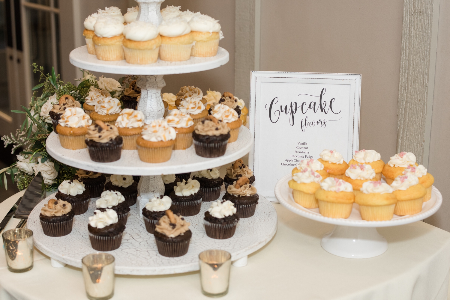 Eastern Shore Chesapeake Bay Beach Club micro wedding cupcakes