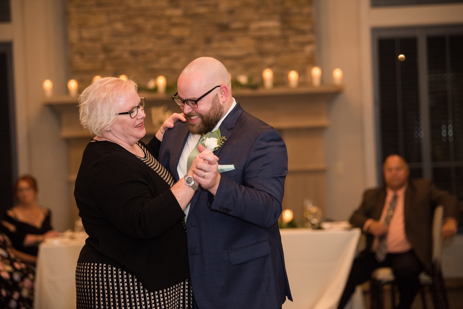 micro wedding mother son dance