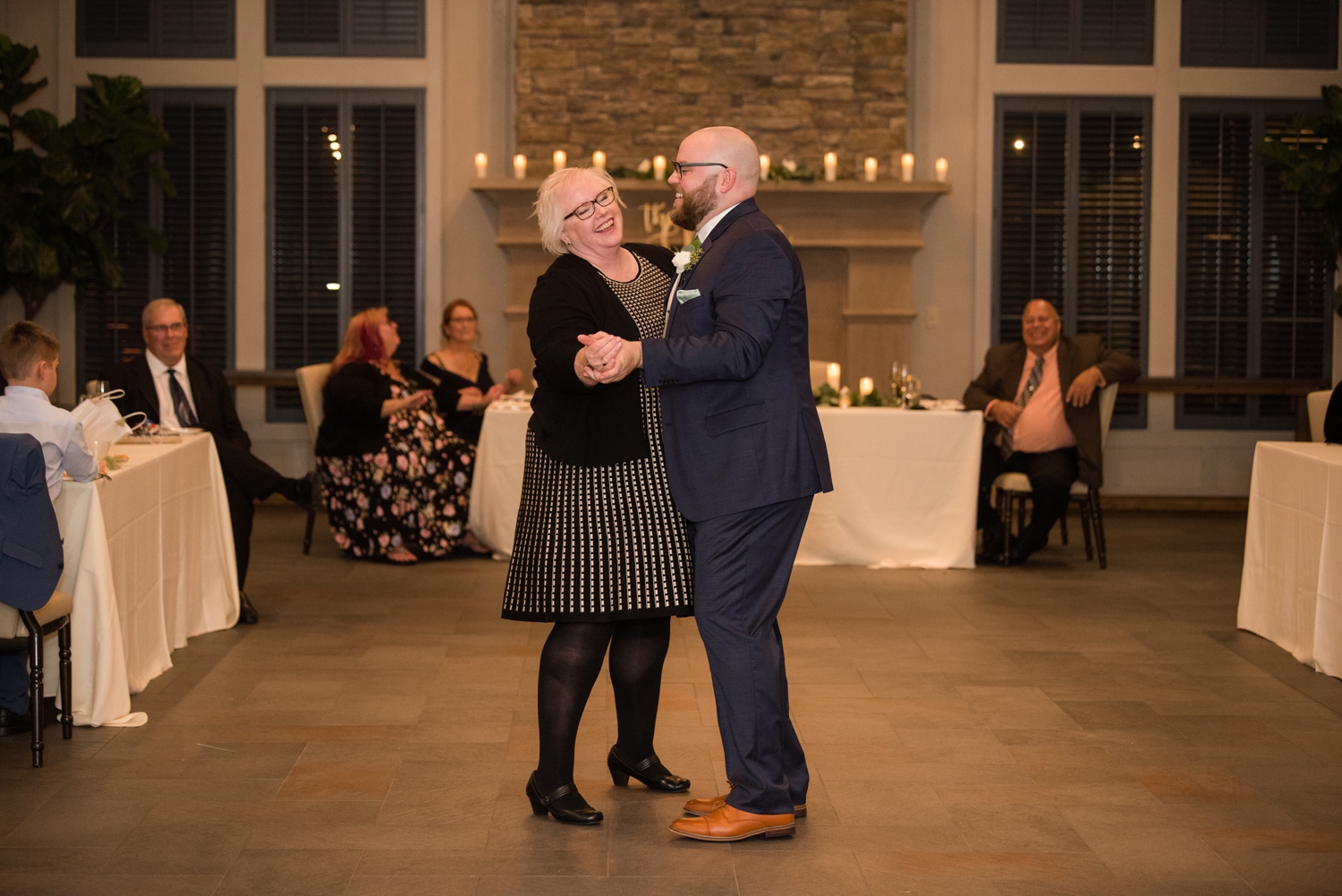 micro wedding mother son dance