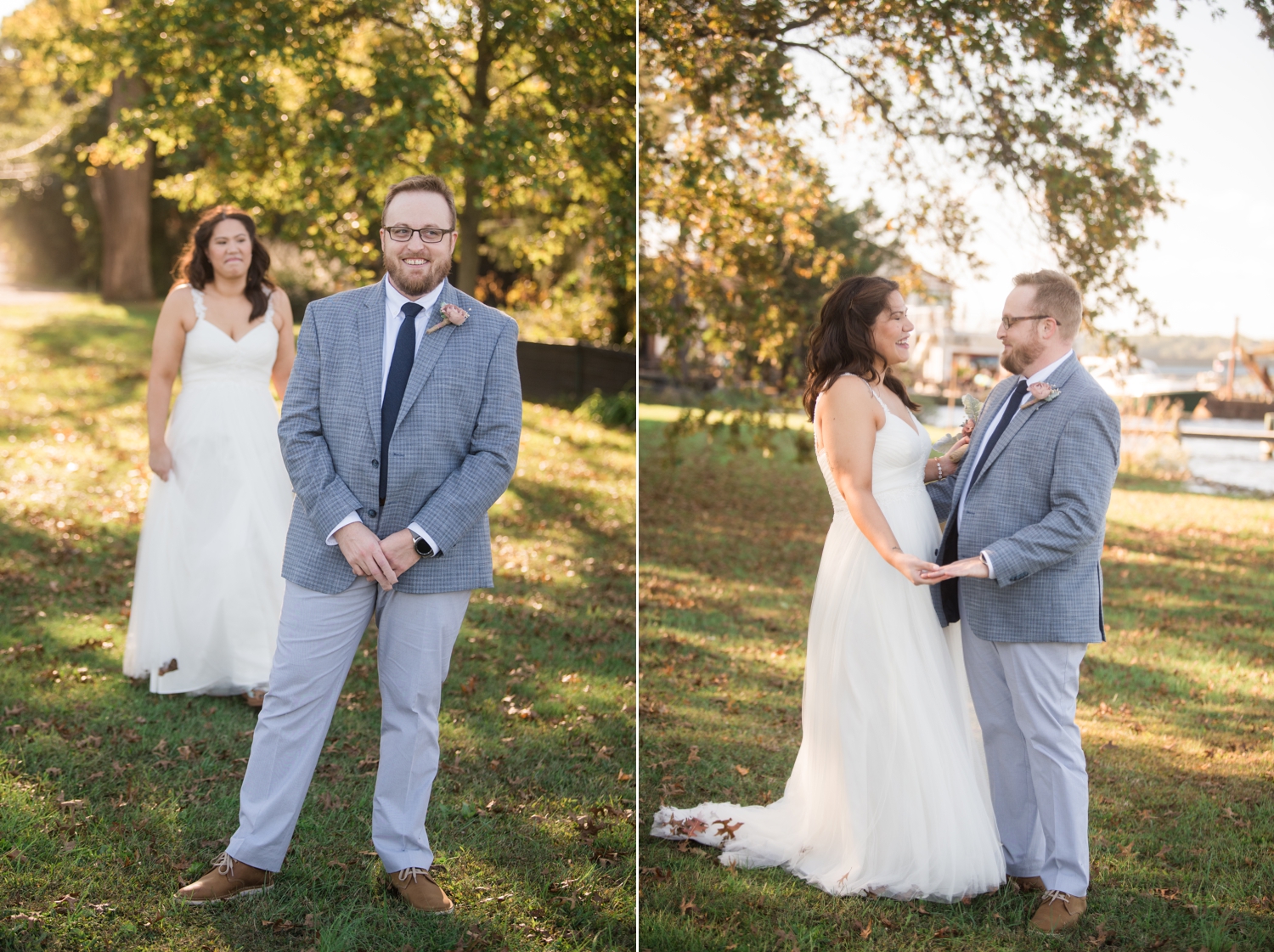 Michael's on the South River Elopement first look