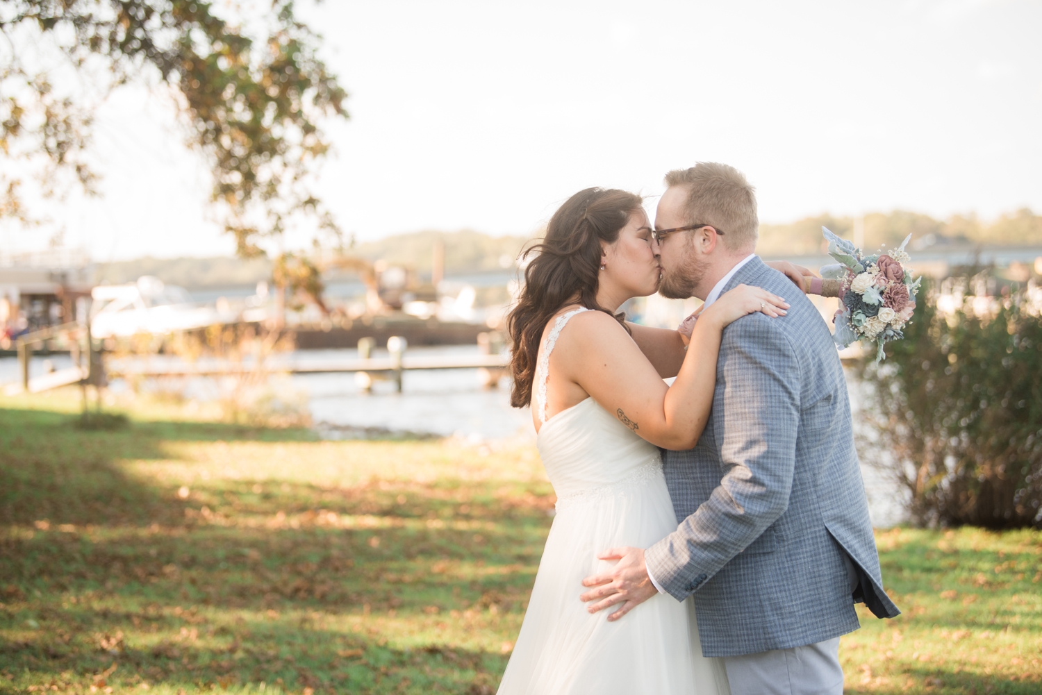 Michael's on the South River Elopement first look