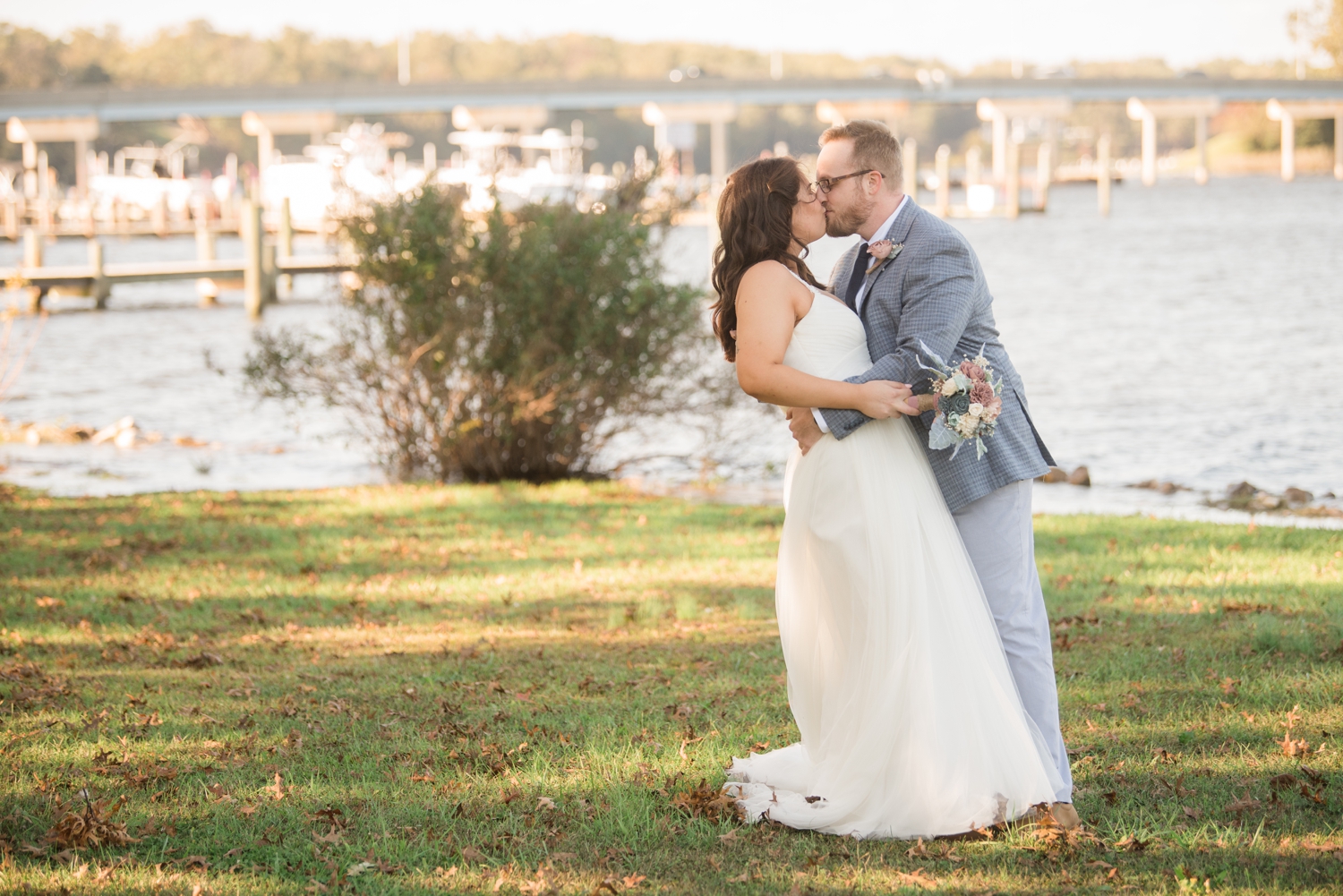 Michael's on the South River Elopement first look