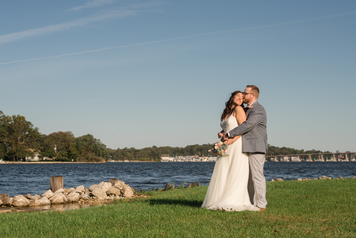 Michael's on the South River Elopement first look