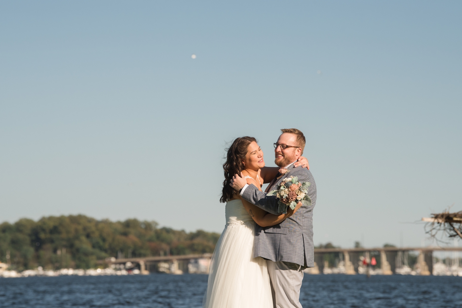 Michael's on the South River Elopement first look