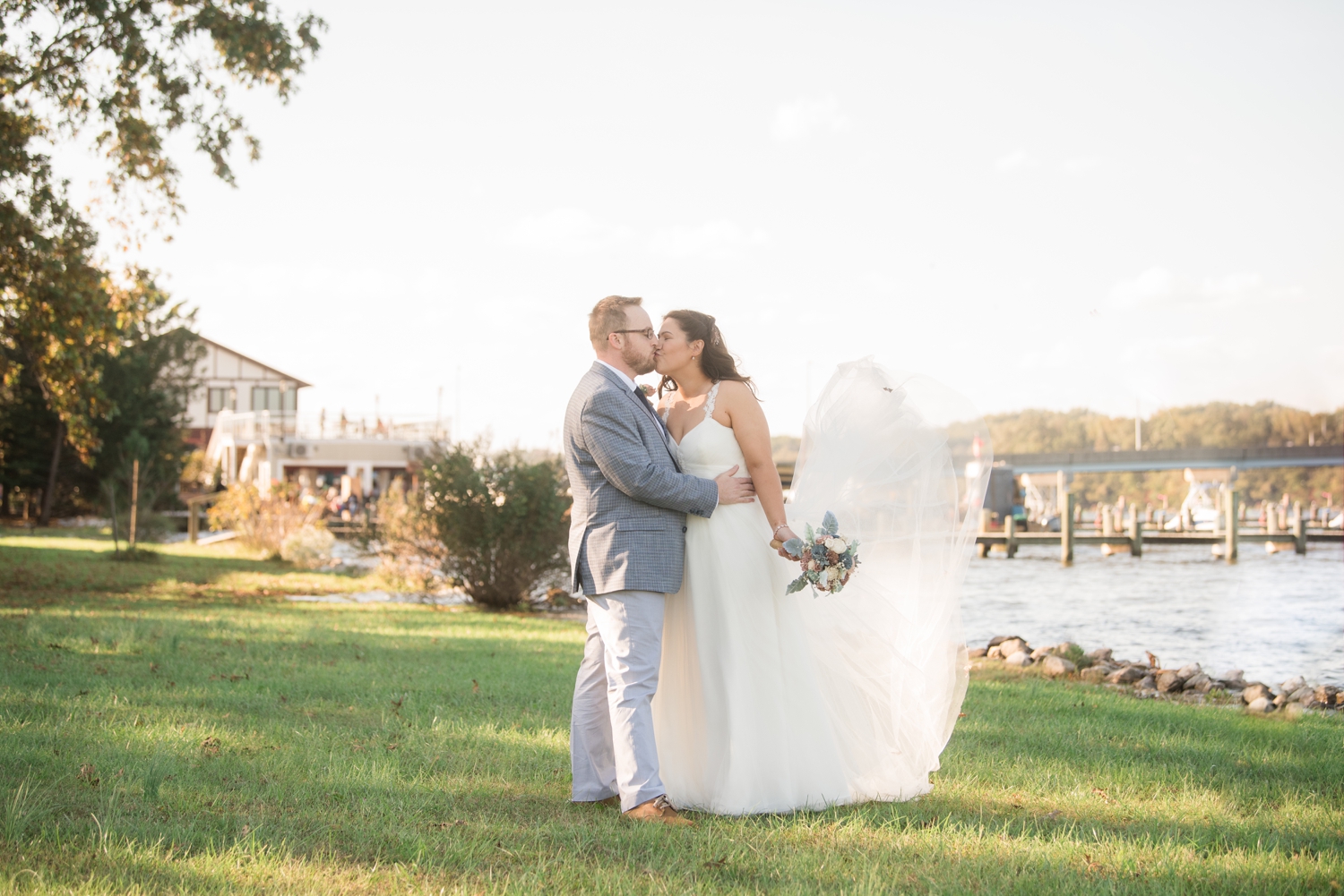 Michael's on the South River Elopement first look