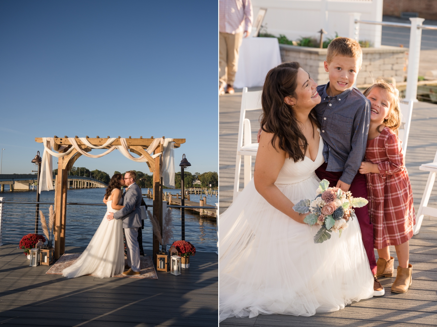 Michael's on the South River Elopement ceremony