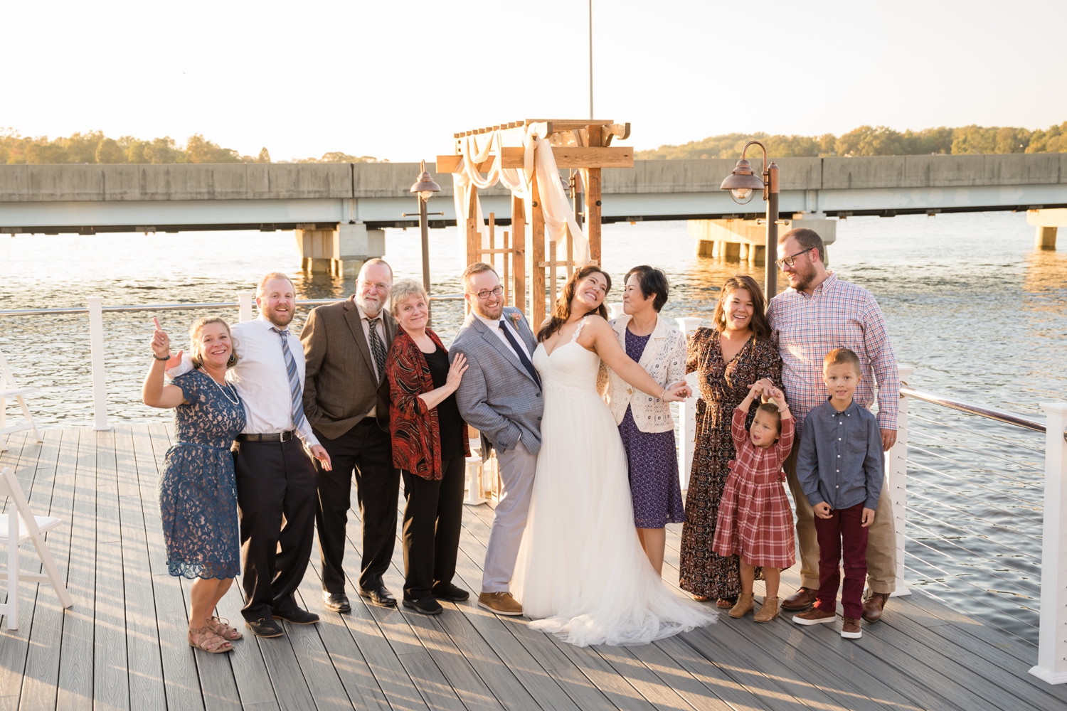 Michael's on the South River Elopement ceremony