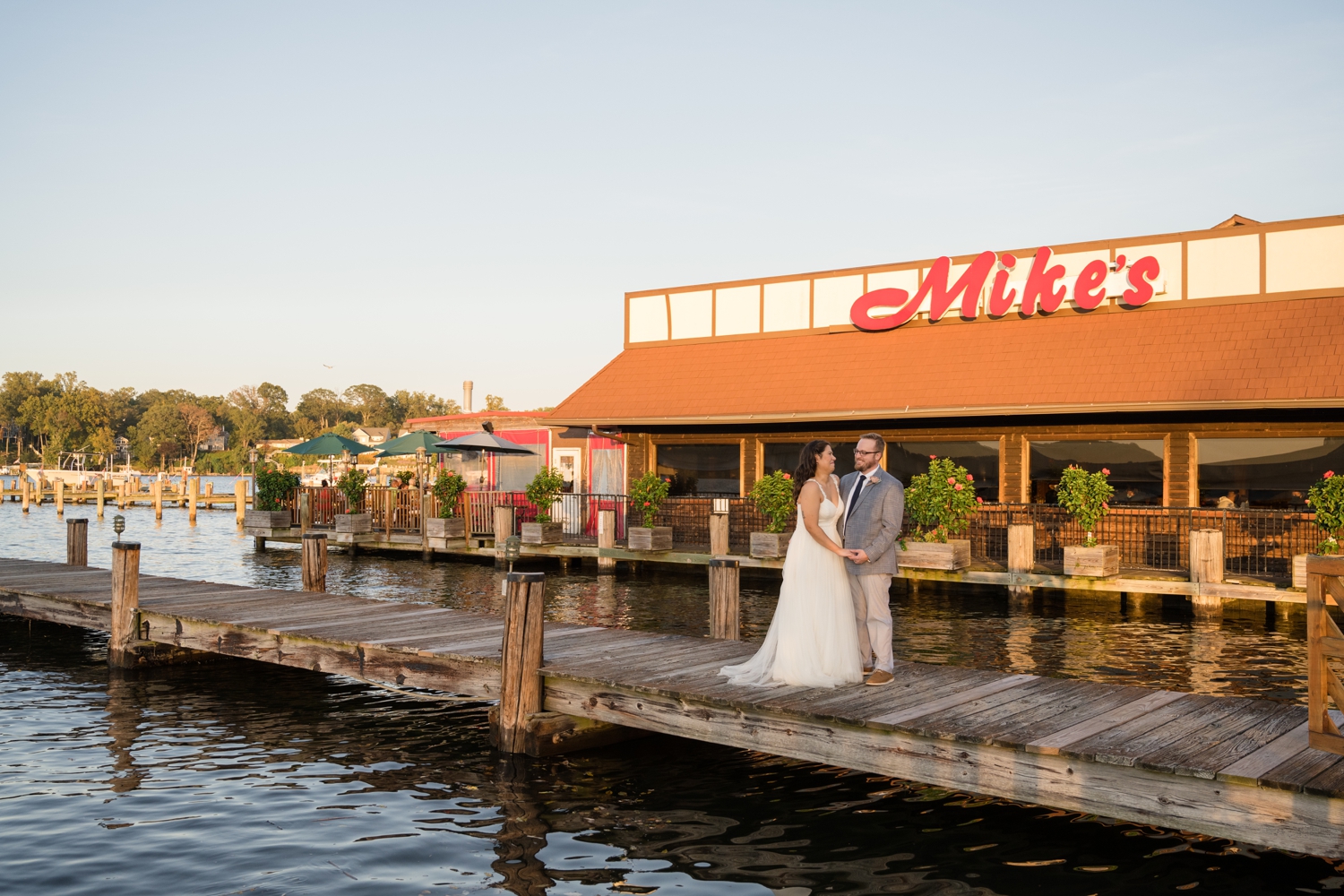 Michael's on the South River Elopement ceremony