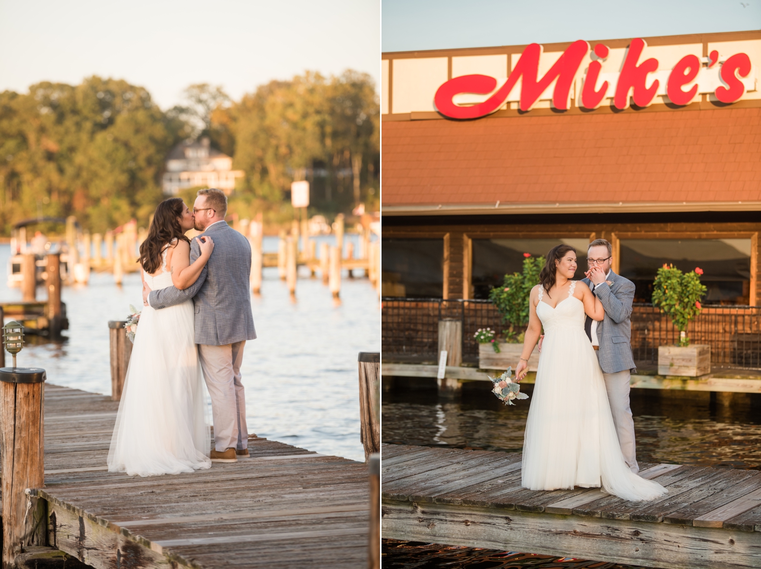 Michael's on the South River Elopement ceremony