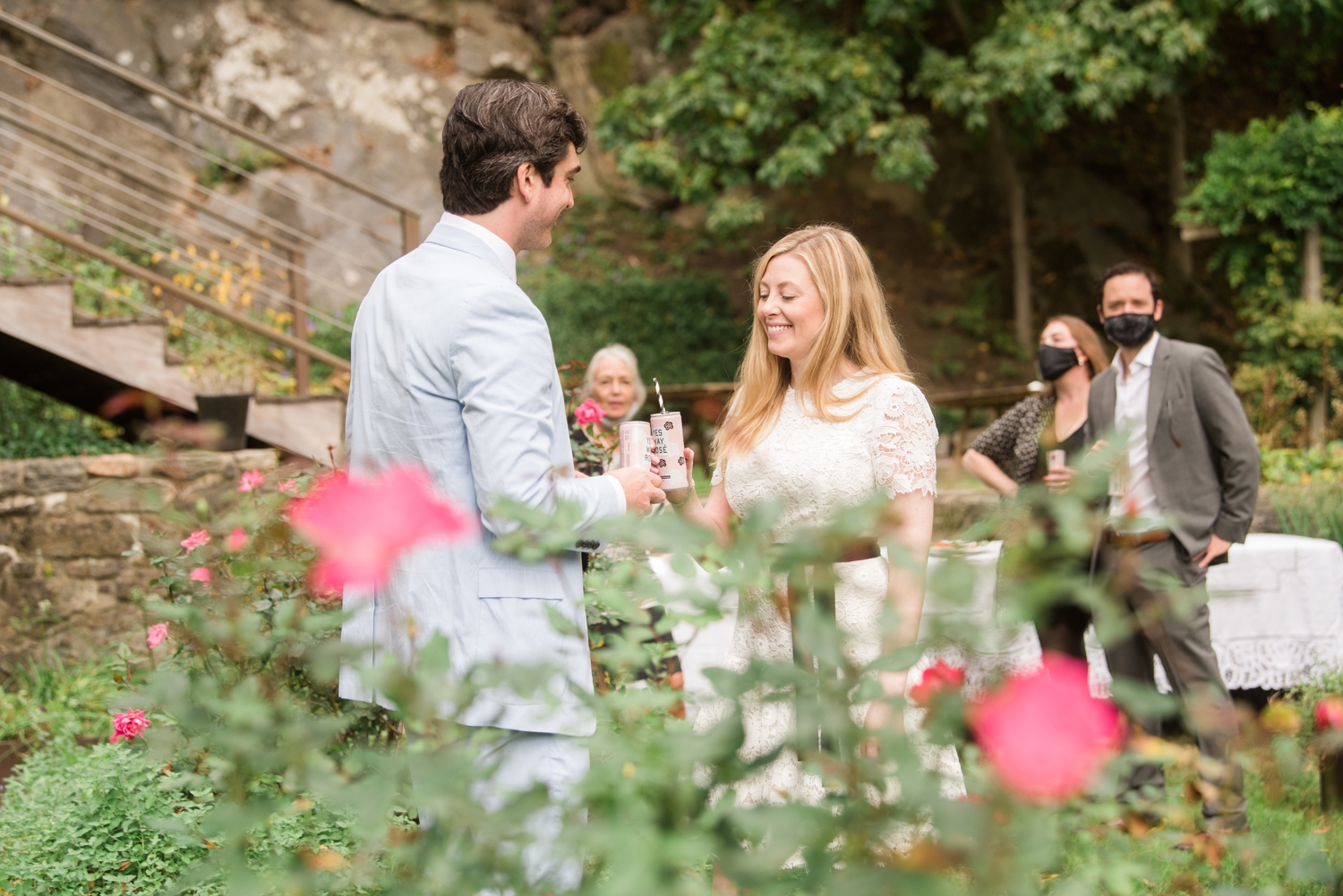 Baltimore Micro wedding photos at private home