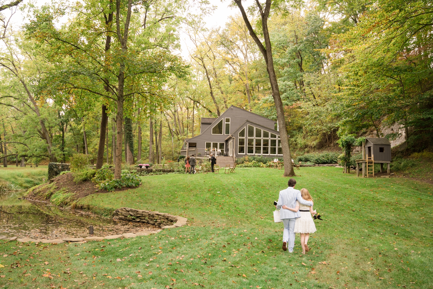 Baltimore Micro wedding photos at private home