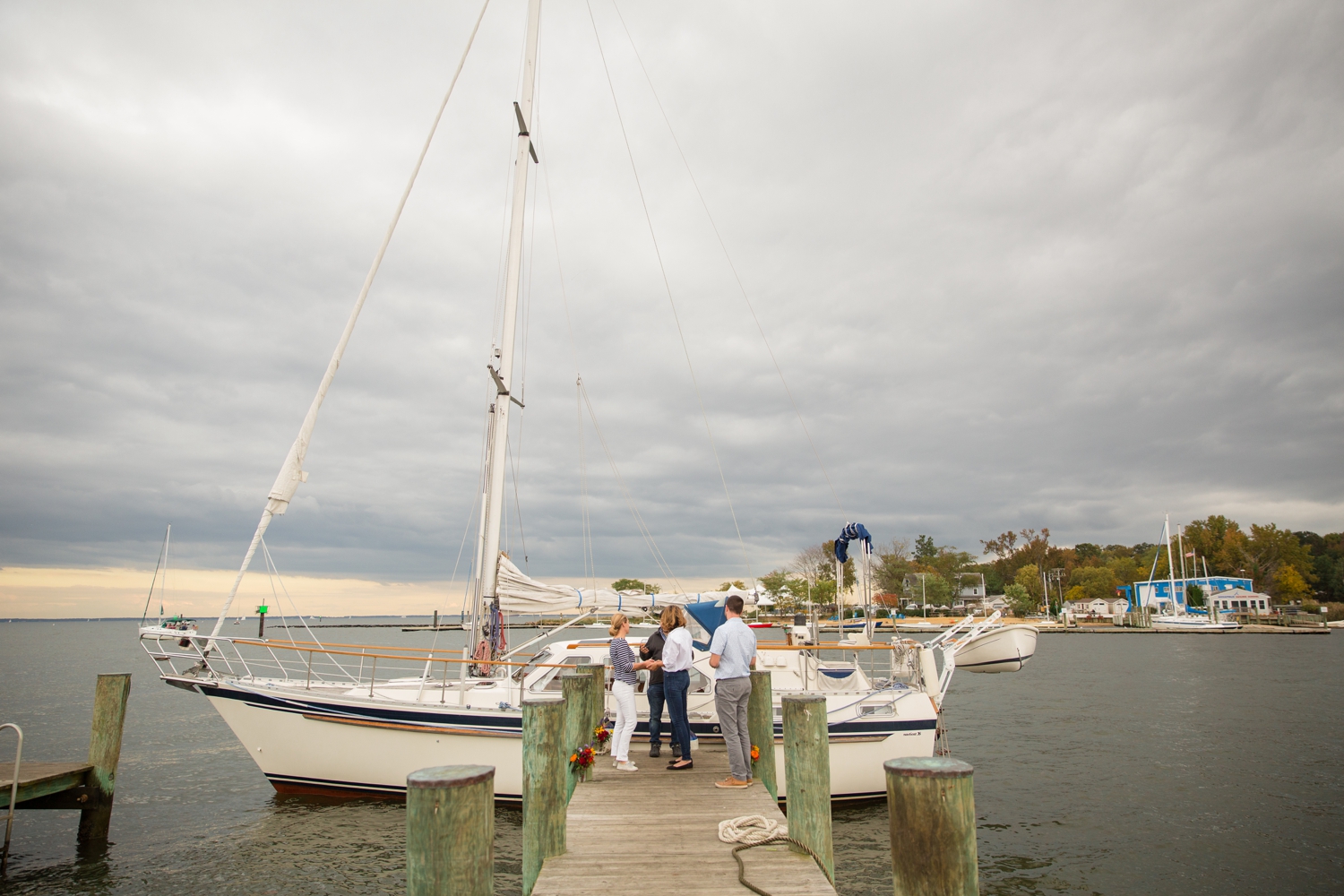 Eloping on your sailboat in Annapolis