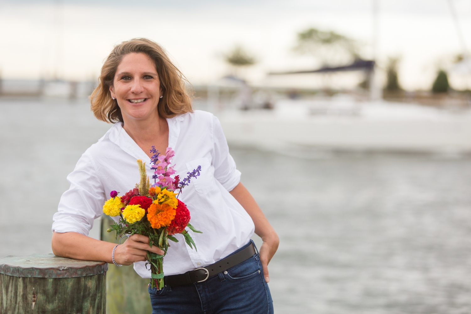 Annapolis elopement on the docks of Annapolis Maritime museum