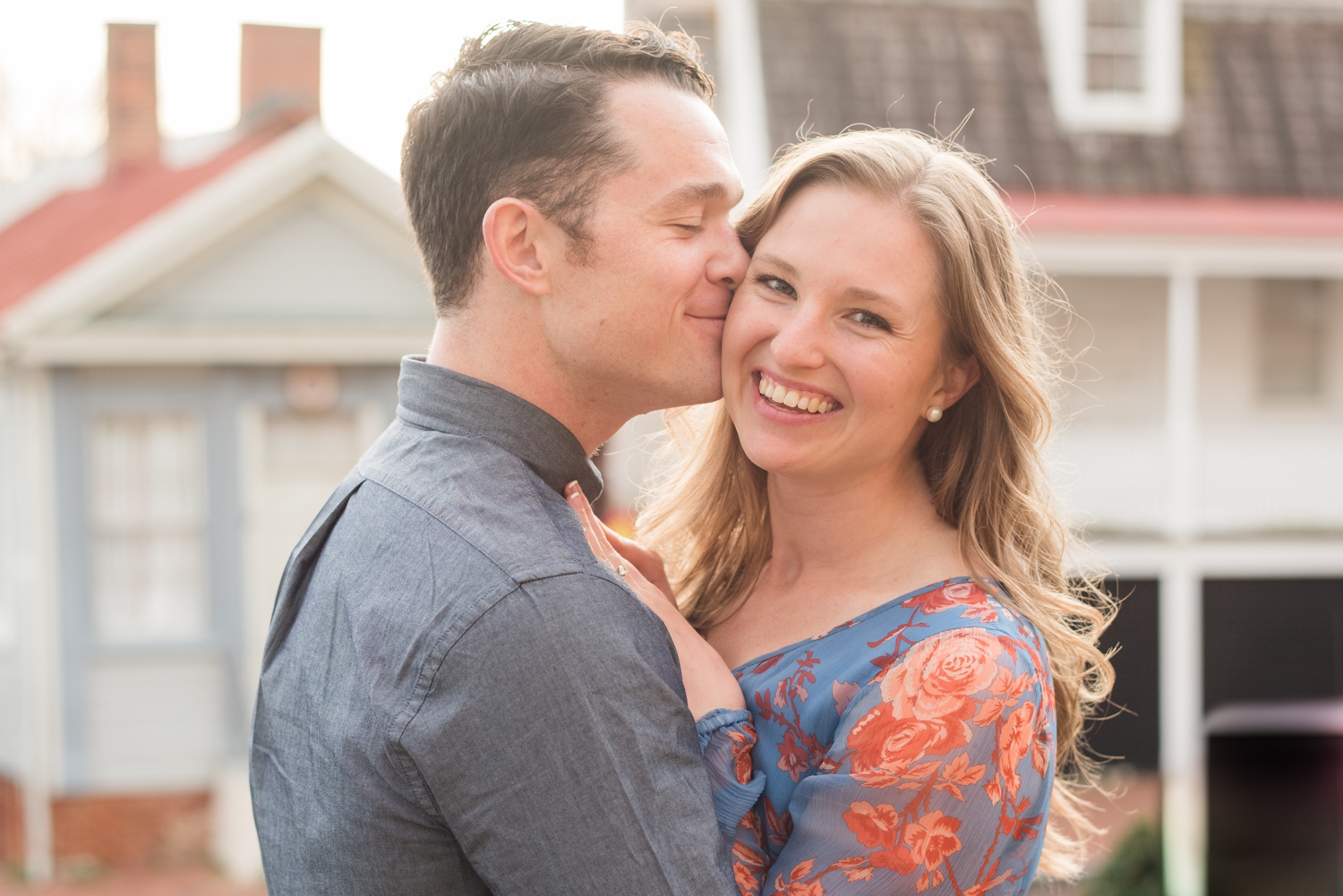 Winter Annapolis Engagement Photos