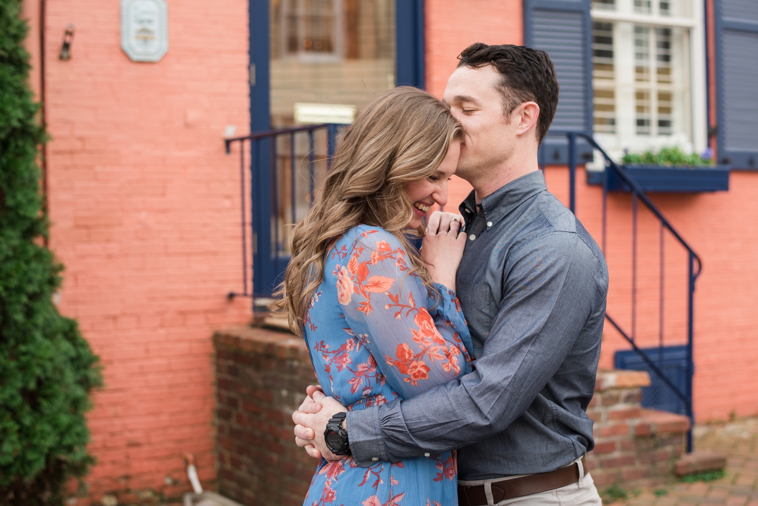 Winter Annapolis Engagement Photos