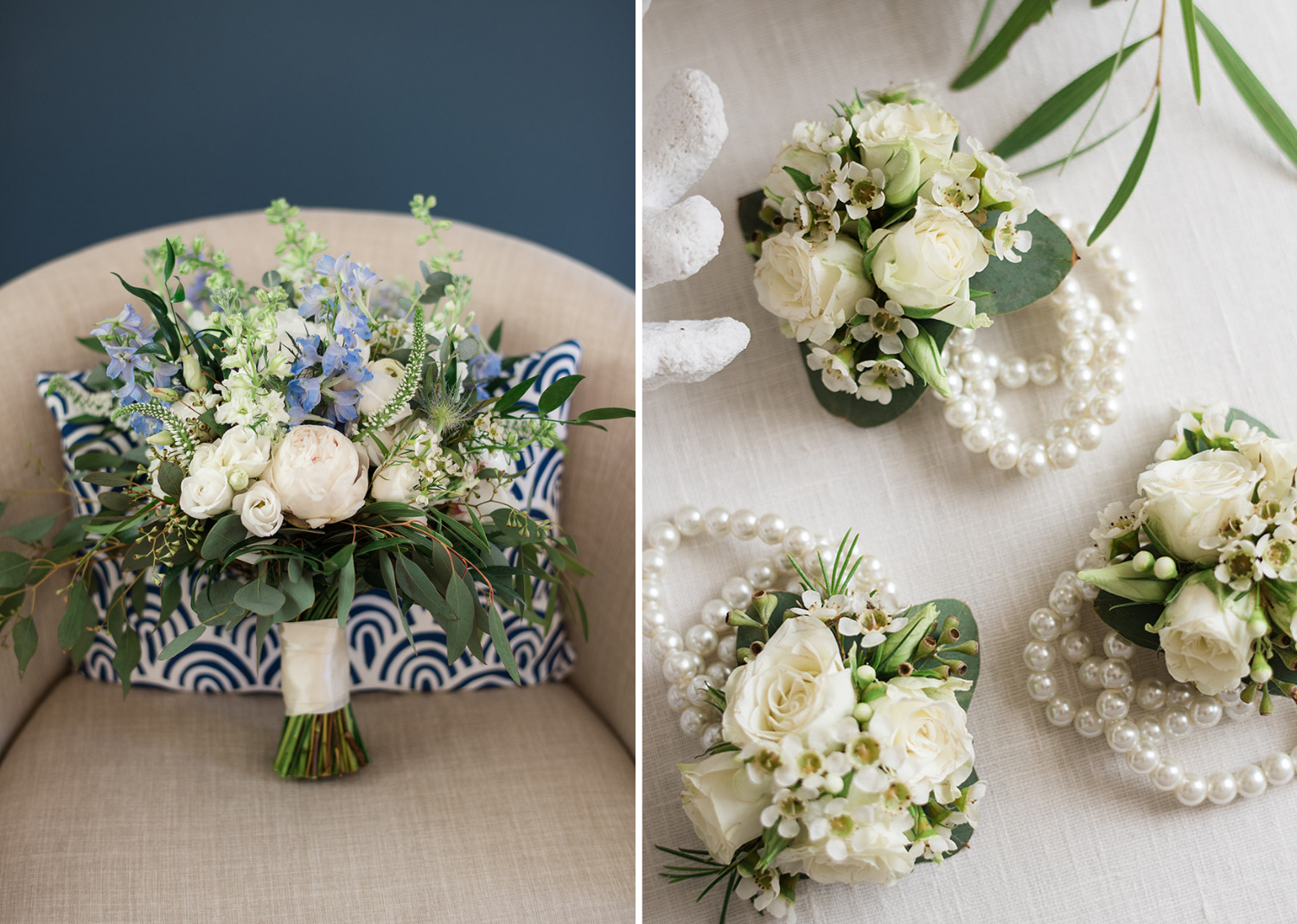 floral wedding details