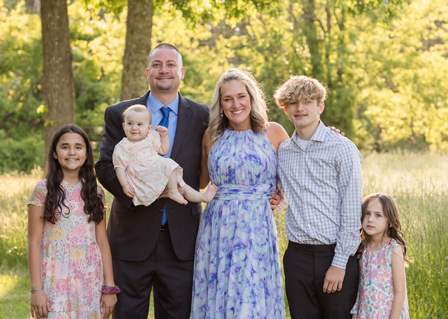 family of the bride and groom