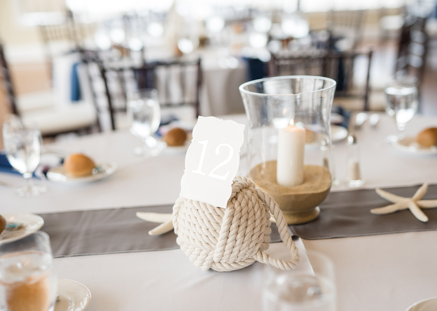 wedding reception table decor