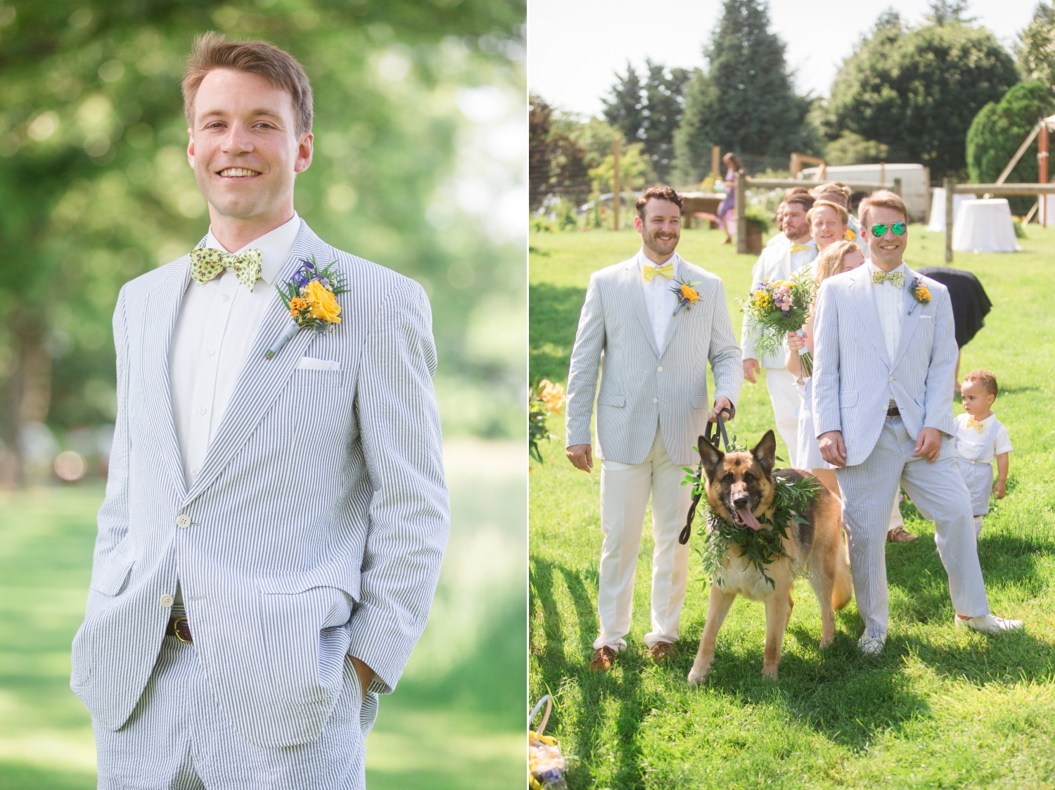 groom and his groomsmen