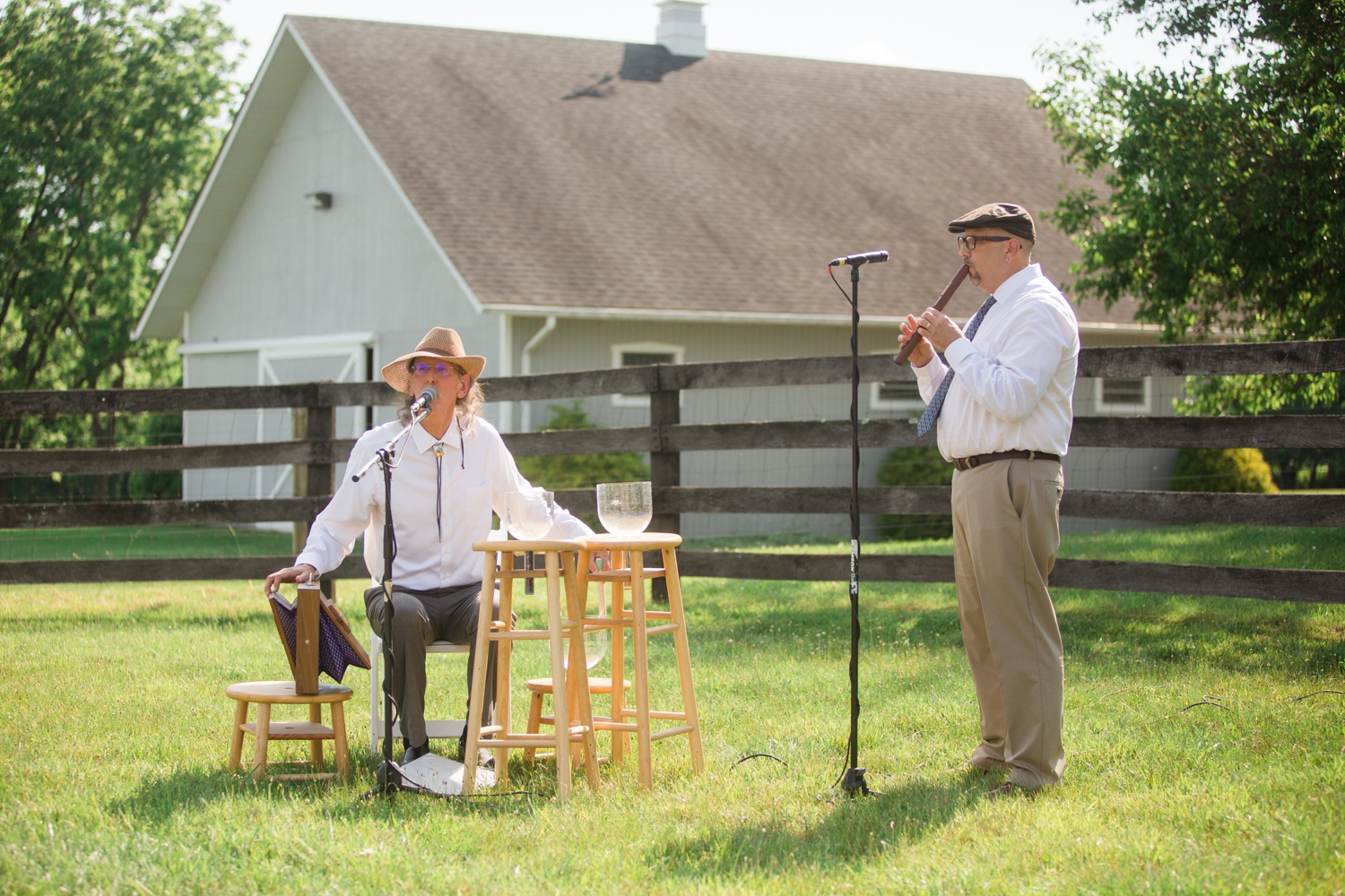 musical accompaniment during the ceremony