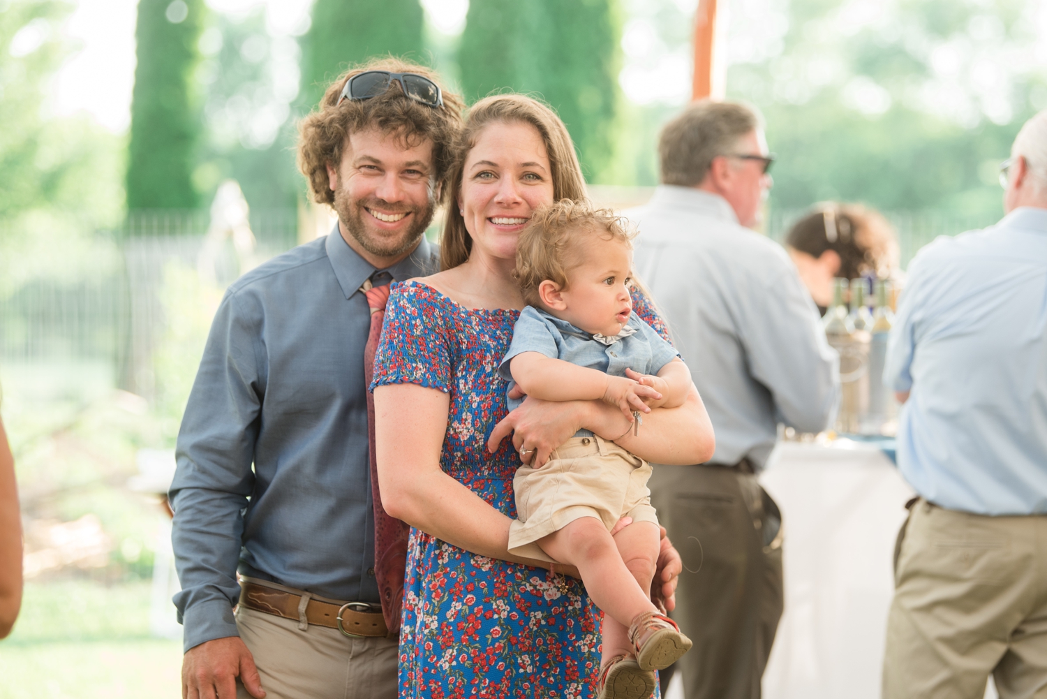 guests enjoying themselves at the reception