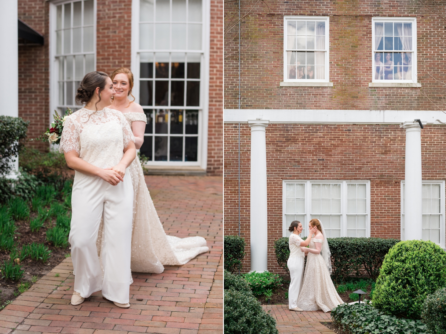 the couple shares a first look