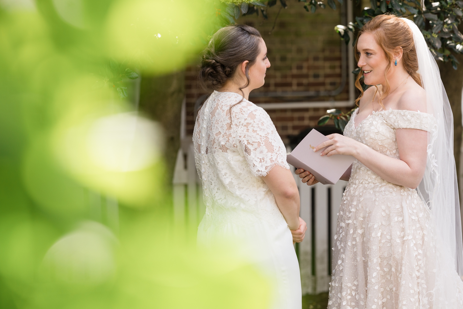 the couple shares a first look