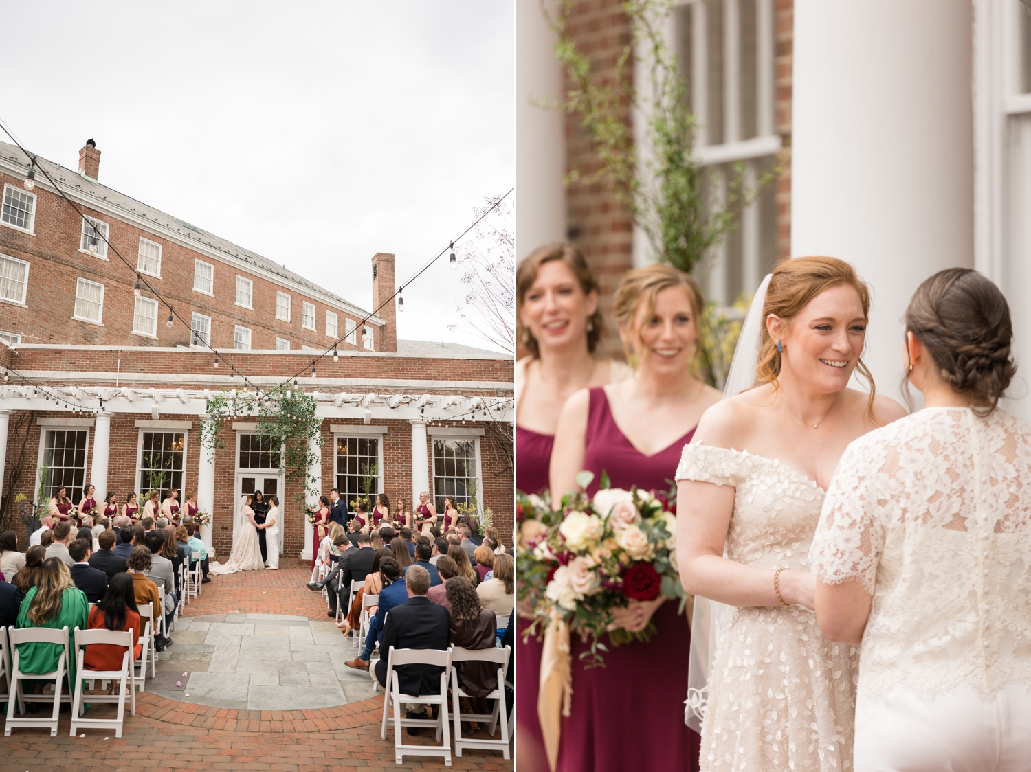 ceremony at the Tidewater Inn