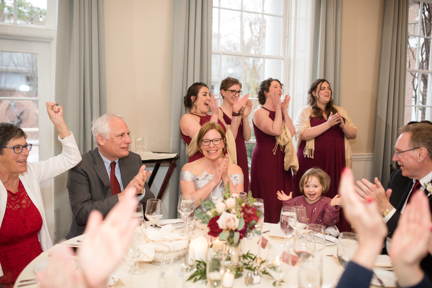 guests enjoy reception at the Tidewater Inn