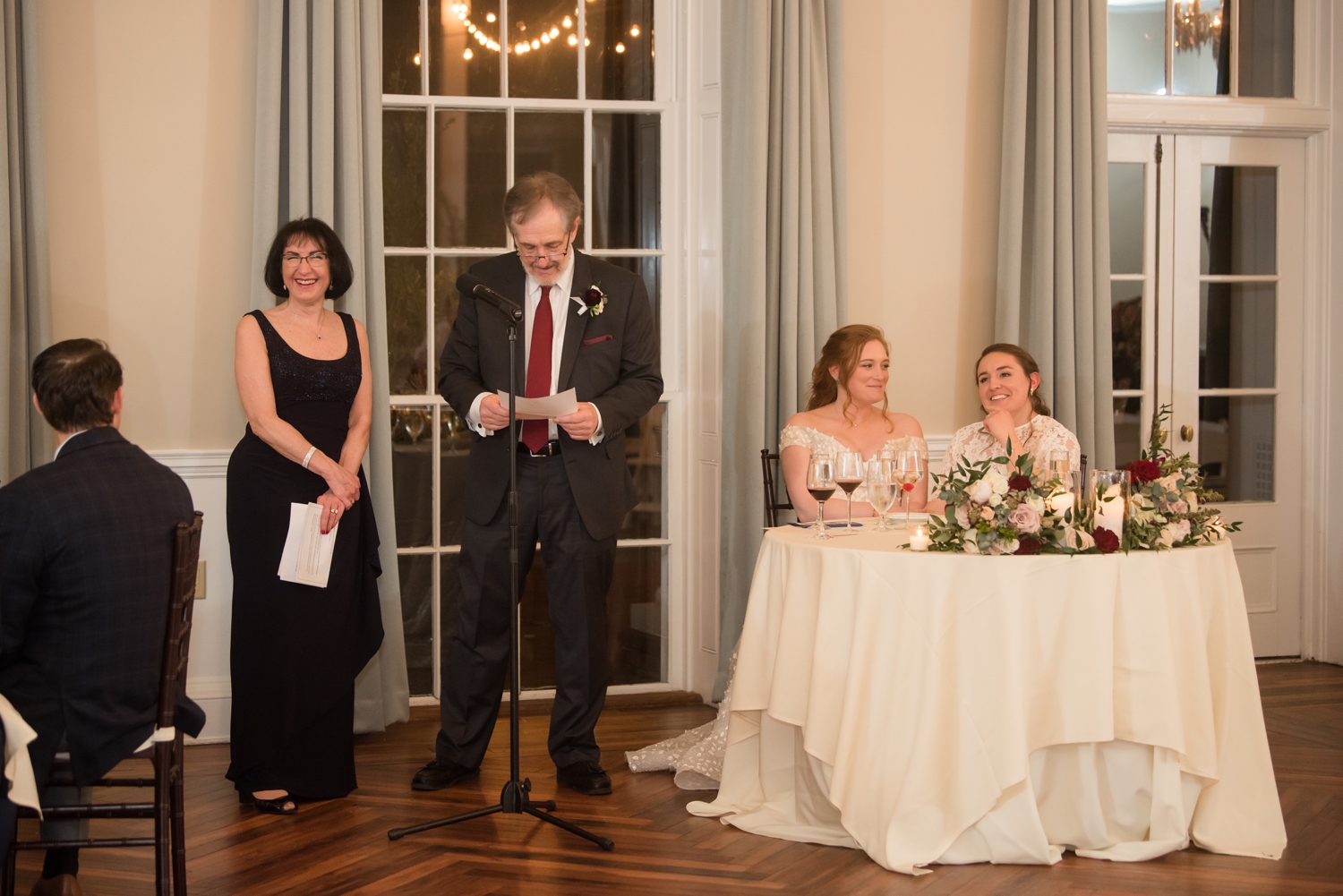 toasts at the Tidewater Inn