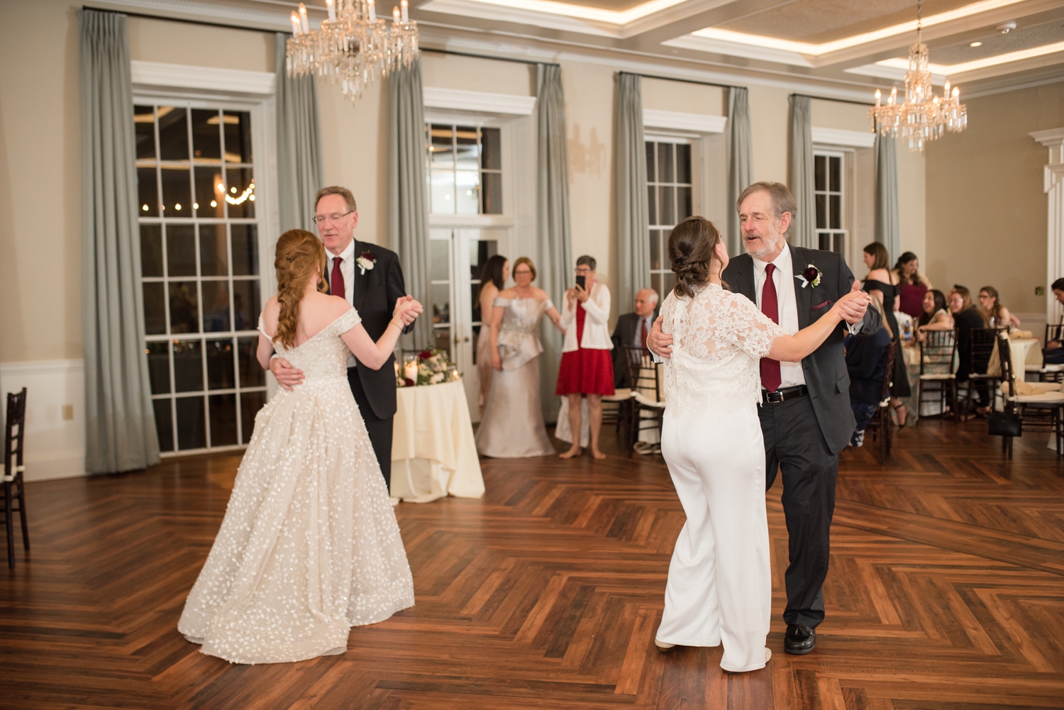 parent dances at the Tidewater Inn