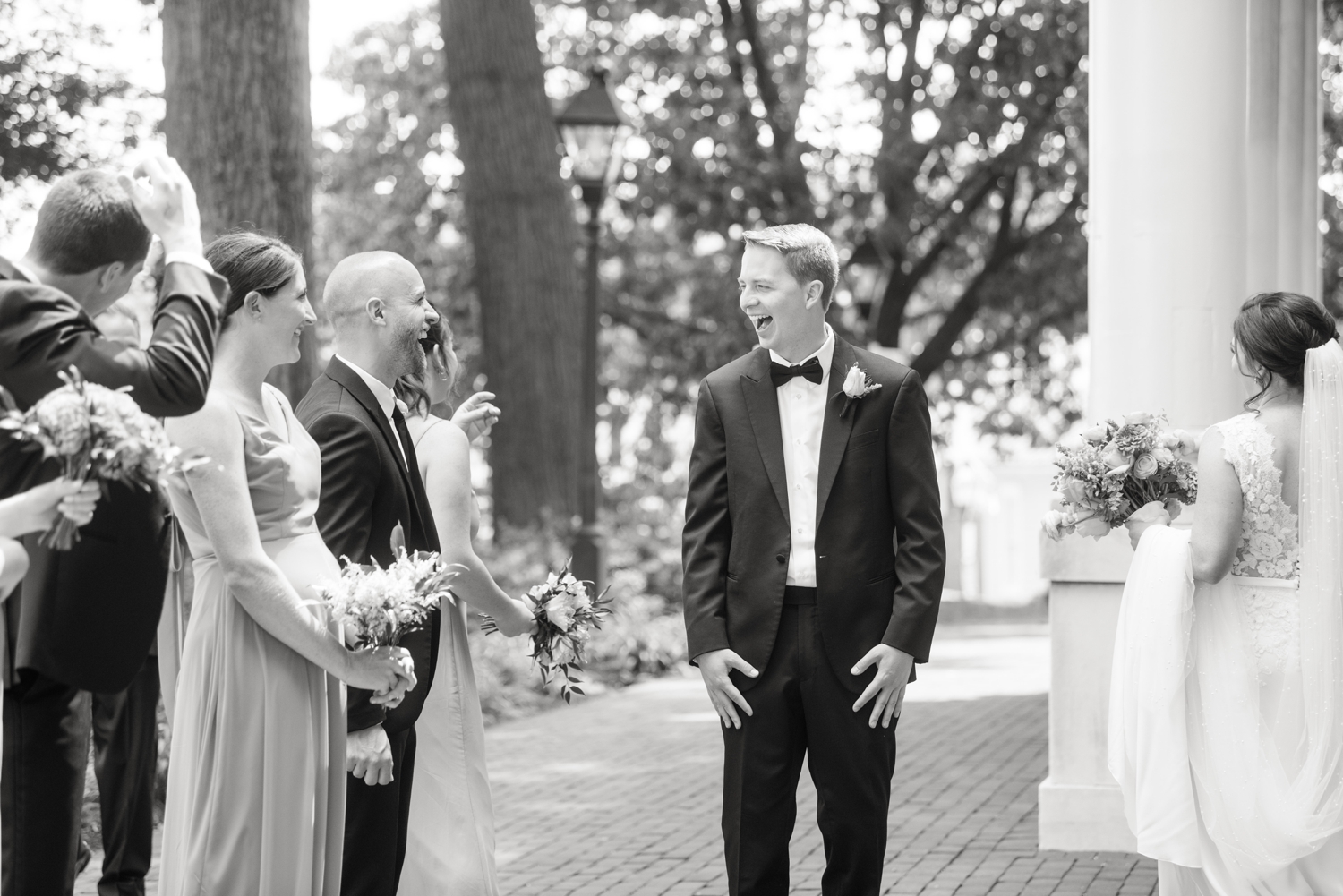 Annapolis State House Autograph Collection groom in tux