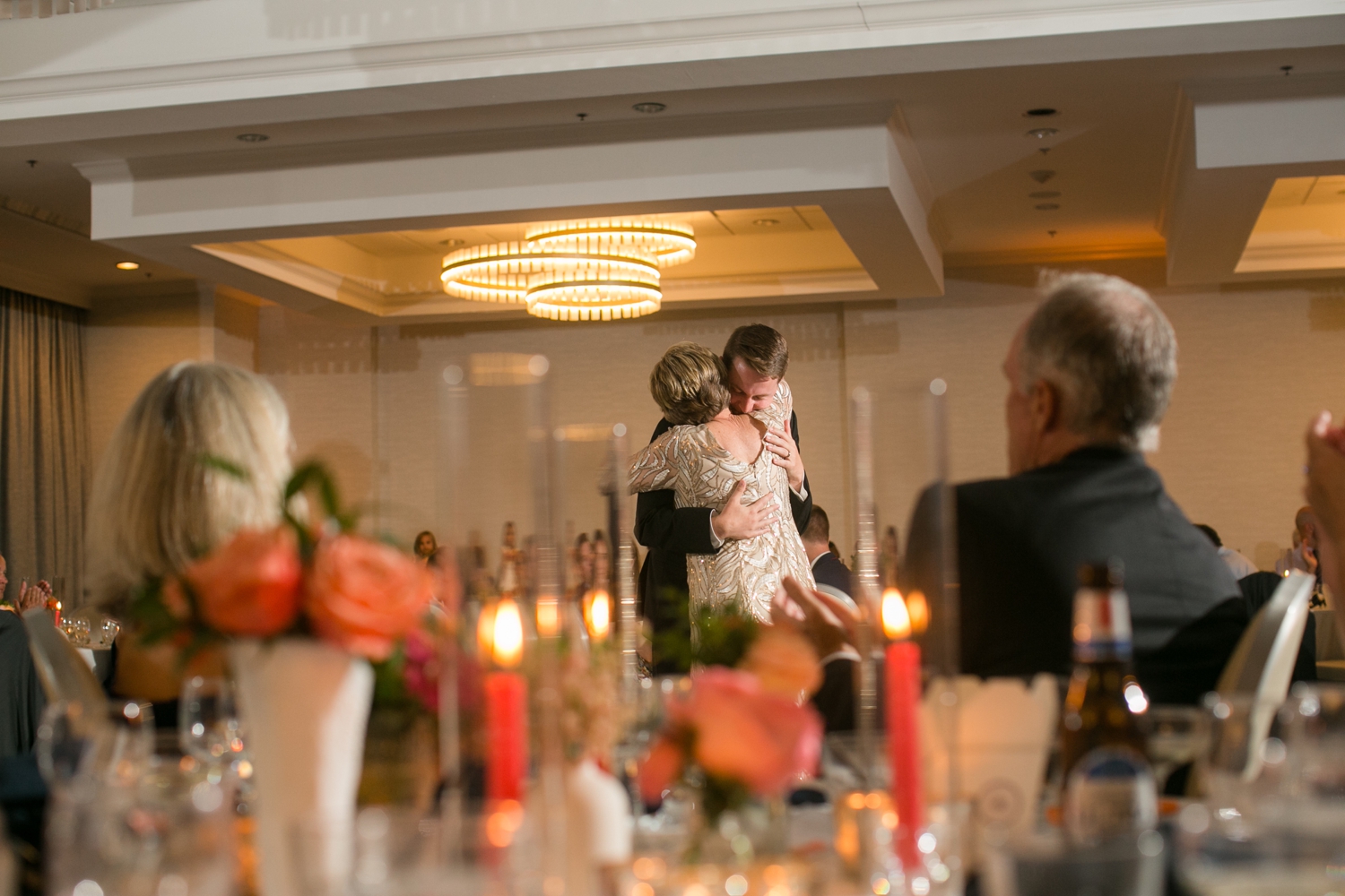 Annapolis waterfront Hotel Autograph Collection wedding reception