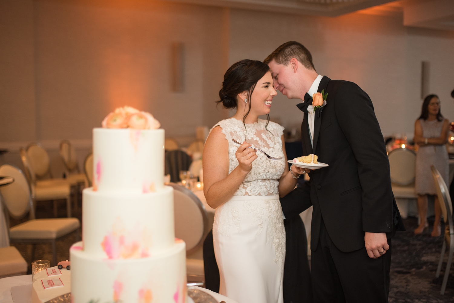 Annapolis waterfront Hotel Autograph Collection wedding reception