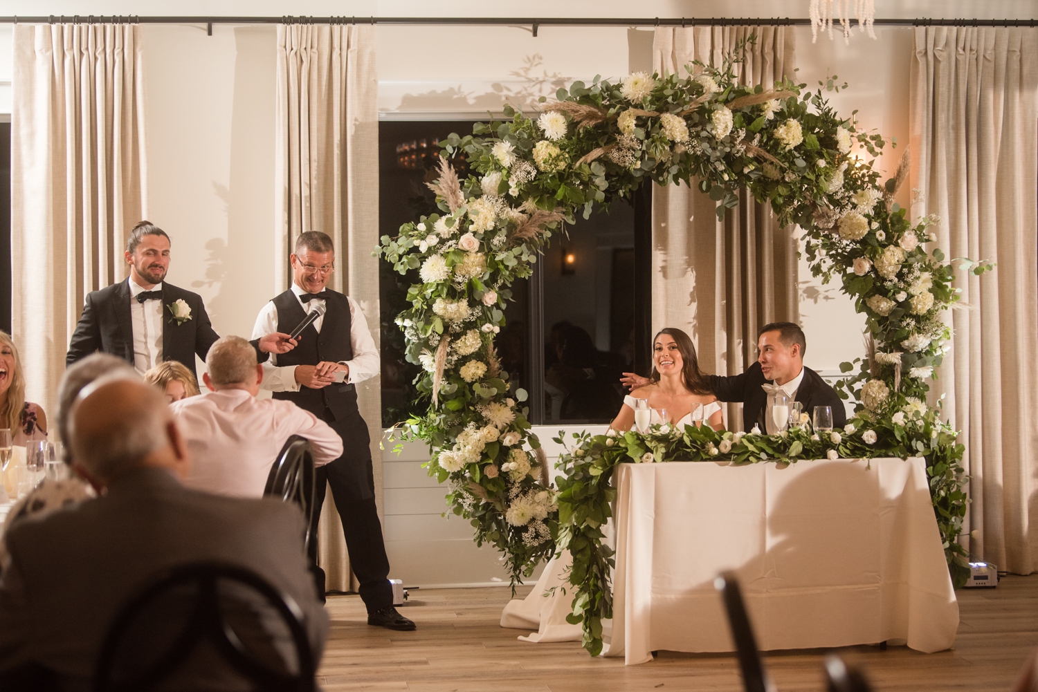 couple at couples table