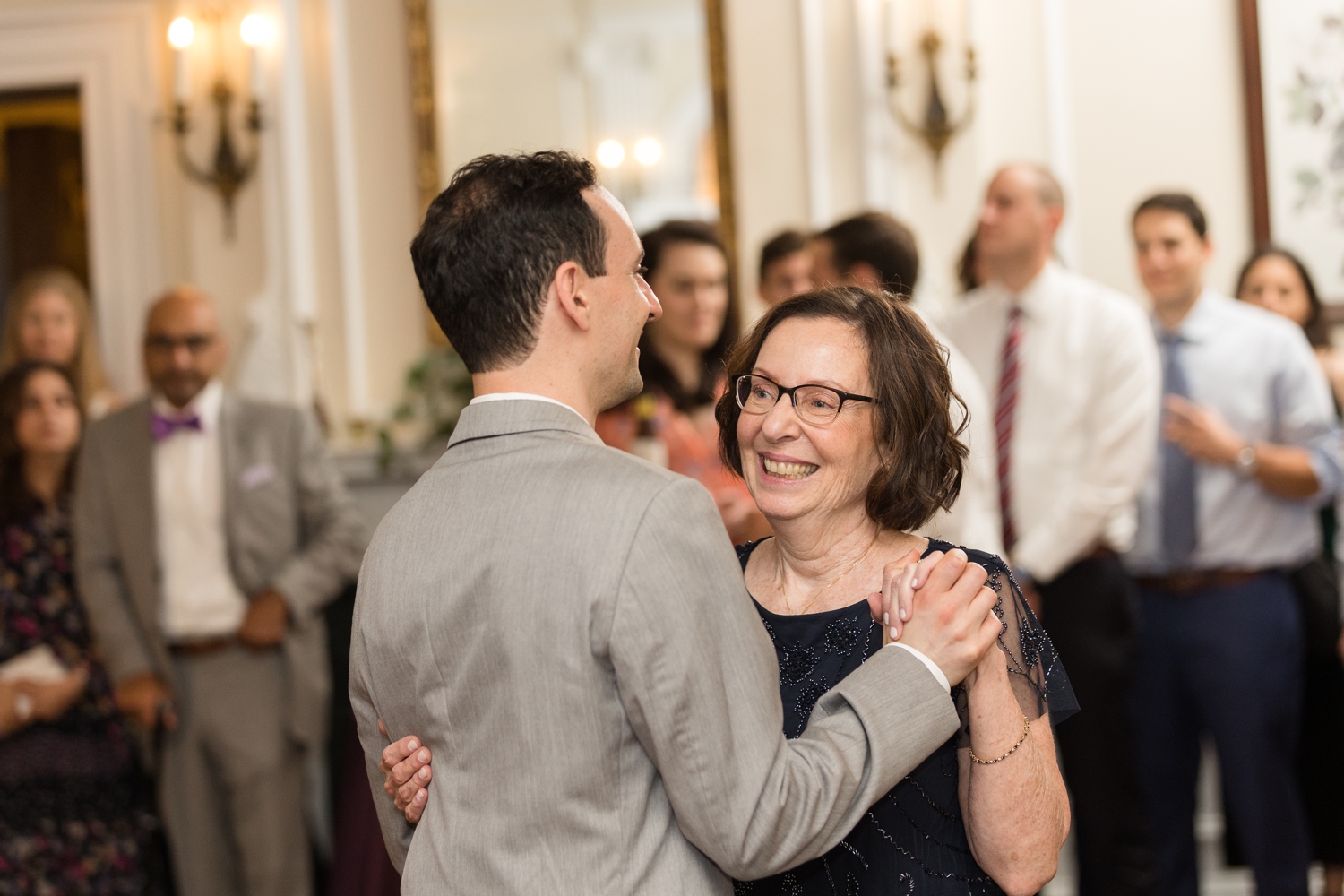 mother/son dance at Woodend Sanctuary & Mansion 