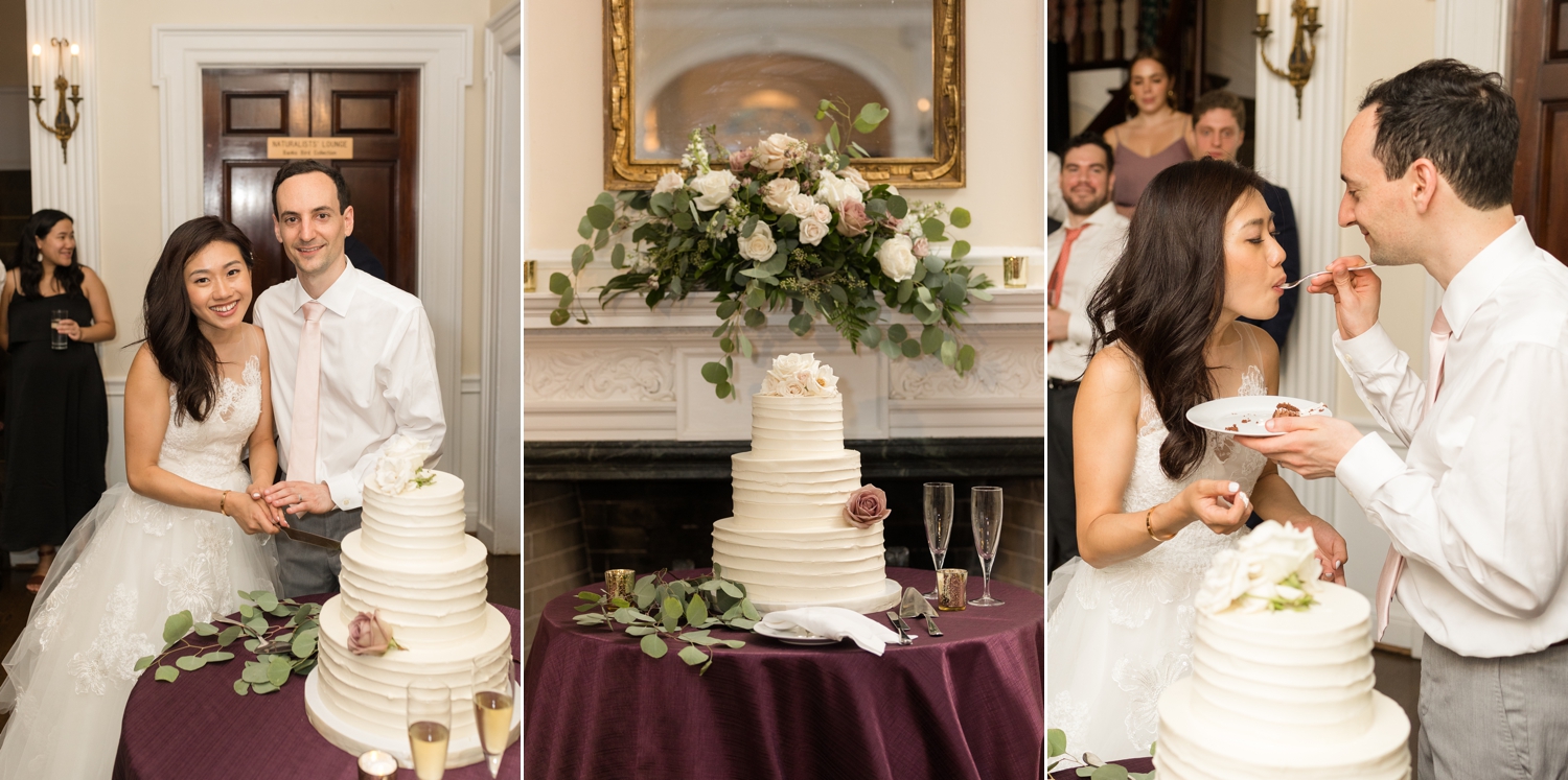 cake cutting at Woodend Sanctuary & Mansion 