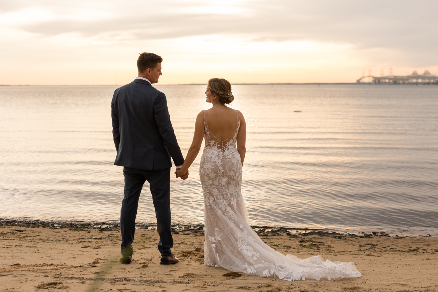 Best wedding photographer at Chesapeake Bay Beach Club Wedding