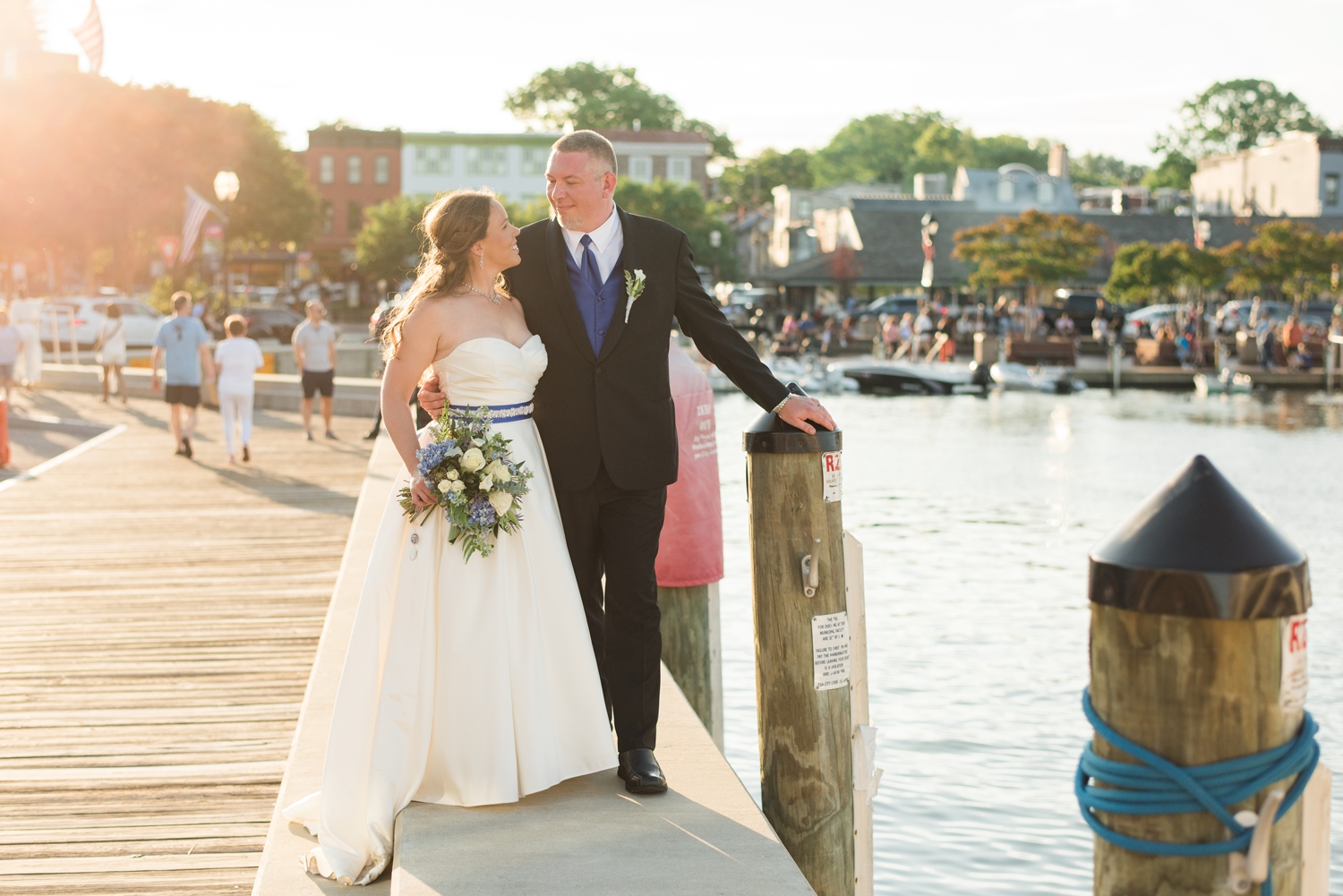 Best wedding photographer in Annapolis Waterfront Maryland