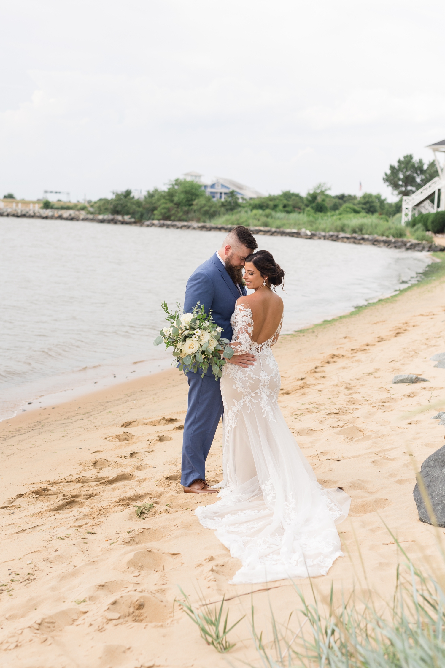 Best wedding photographer at Chesapeake Bay Beach Club Wedding