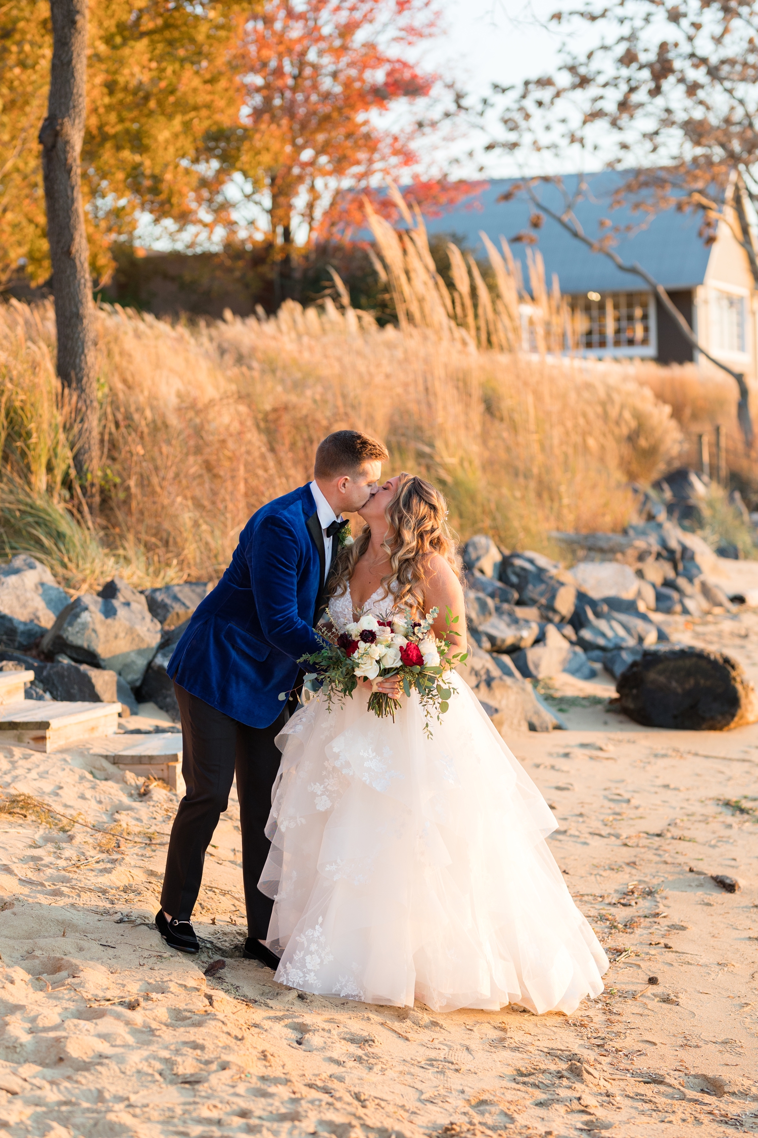 Best wedding photographer at Chesapeake Bay Beach Club Wedding