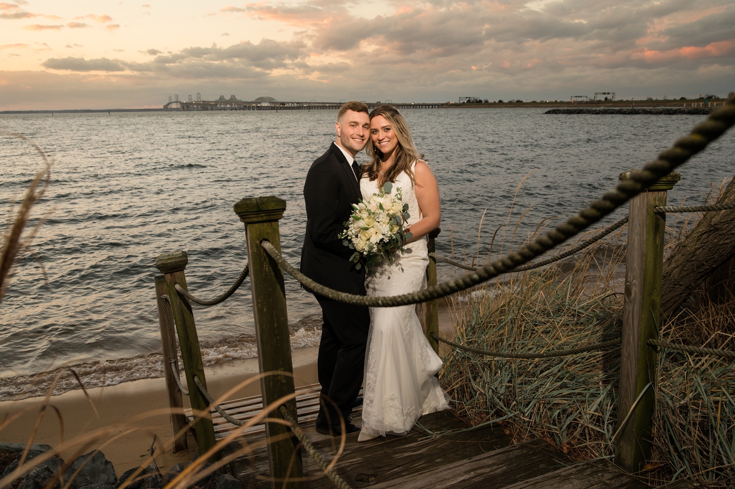 Best wedding photographer at Chesapeake Bay Beach Club Wedding