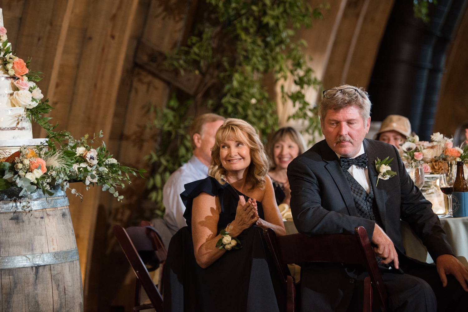 Reception dancing at Sweeney Barn