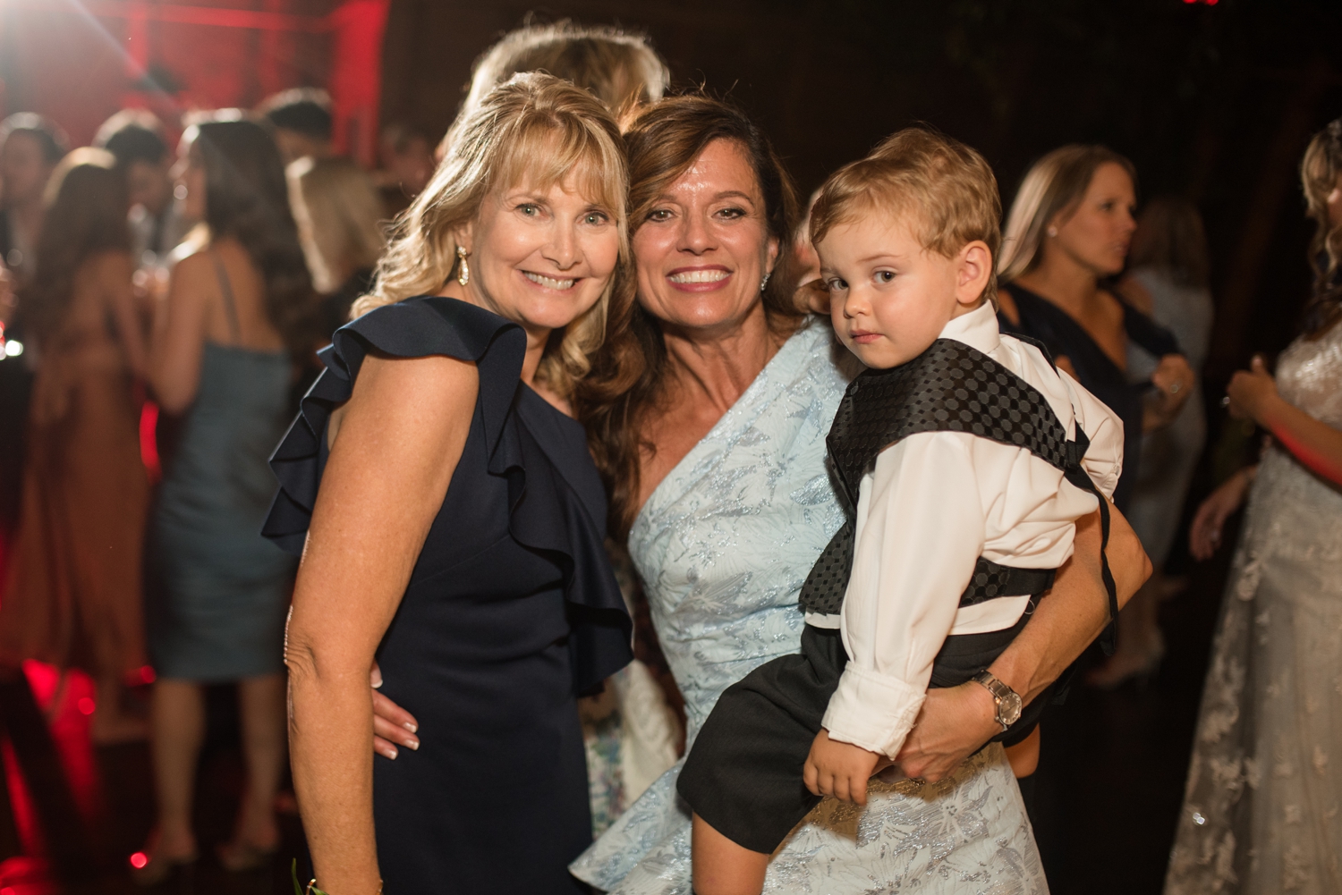 Reception dancing at Sweeney Barn