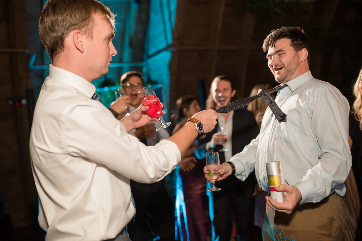 Sweeney Barn Reception dancing