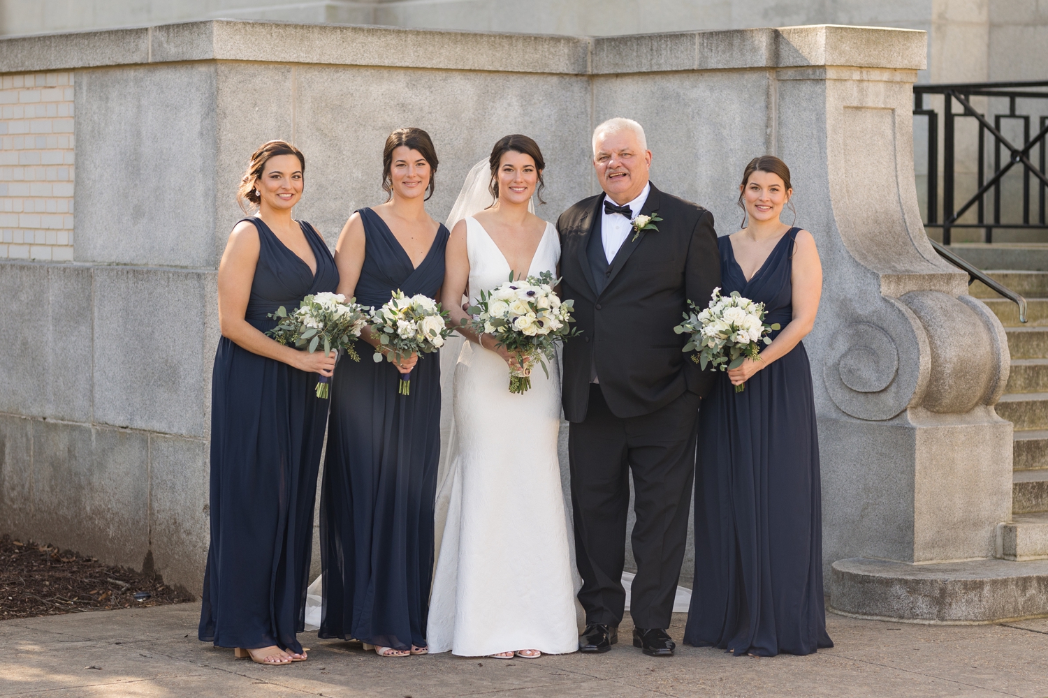 Annapolis Downtown USNA wedding ceremony